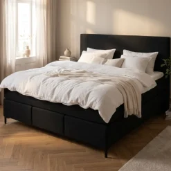 Familiebed Comfort - Zwart