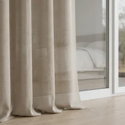 Gordijnen In Between - Ringen - Beige