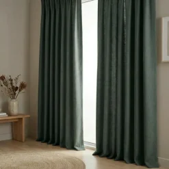 Gordijnen met Linnen Look - Haken - Groen