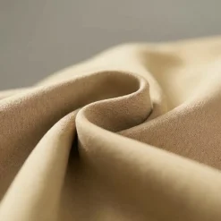 Gordijnen Verduisterend & Isolerend - Haken - Beige/Zand