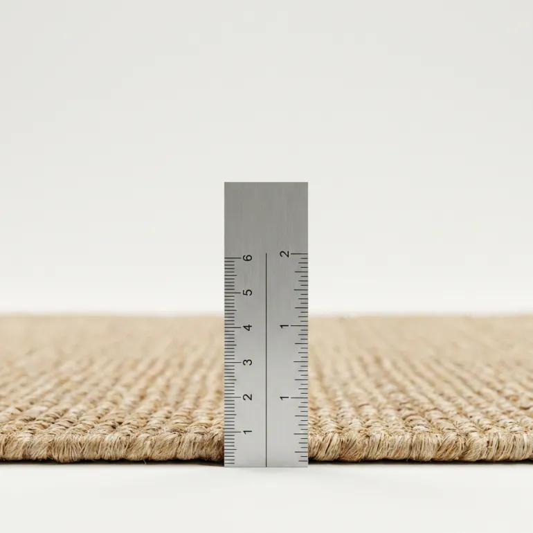 Handgeweven Jute Vloerkleed - Naturel