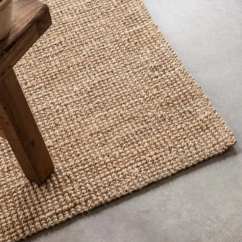 Handgeweven Jute Vloerkleed - Naturel