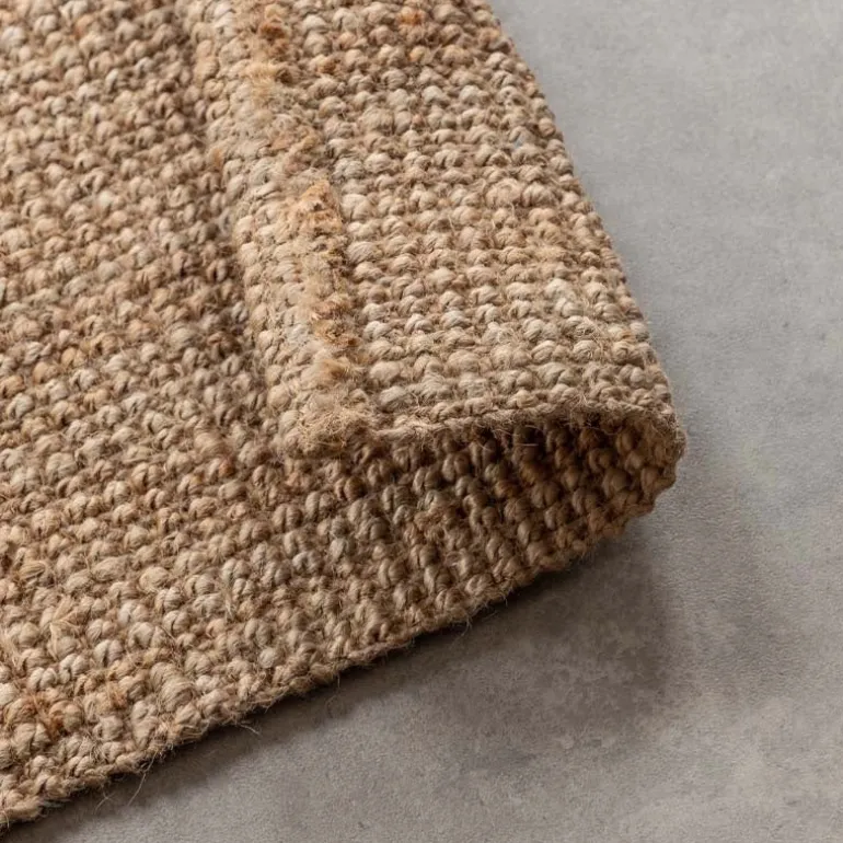 Handgeweven Jute Vloerkleed - Naturel