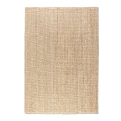Handgeweven Jute Vloerkleed - Naturel