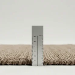 Handgeweven Jute Vloerkleed - Taupe