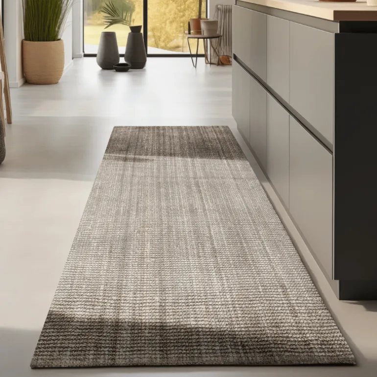 Handgeweven Jute Vloerkleed - Taupe