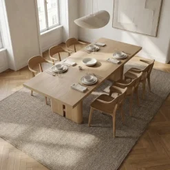 Handgeweven Jute Vloerkleed - Taupe