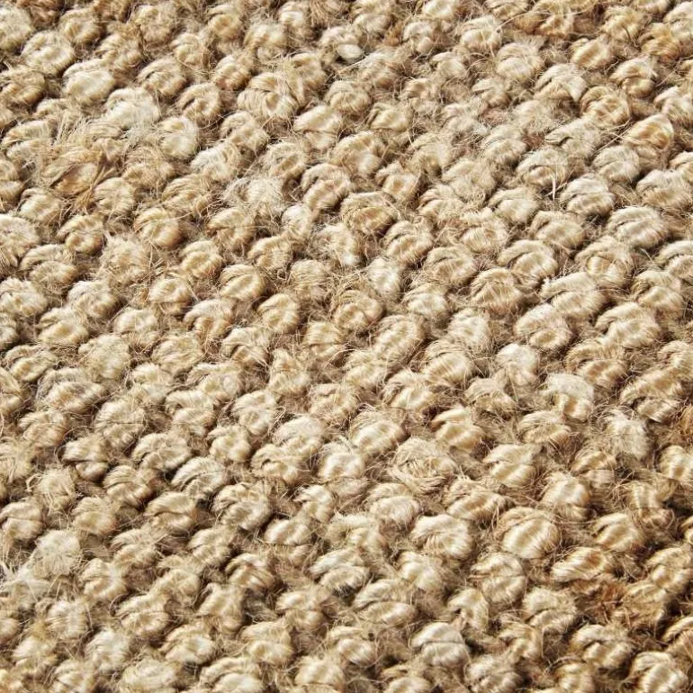 Handgeweven Jute Vloerkleed Rosalie - Naturel