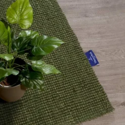 Handgeweven Jute Vloerkleed Rosalie - Groen