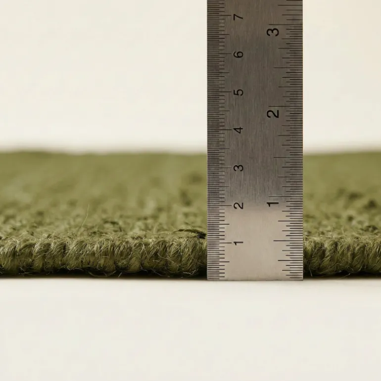 Handgeweven Jute Vloerkleed Rosalie - Groen