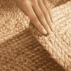 Handgeweven Jute Vloerkleed Juno - Bruin