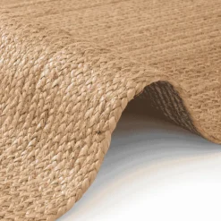 Handgeweven Jute Vloerkleed Juno - Bruin