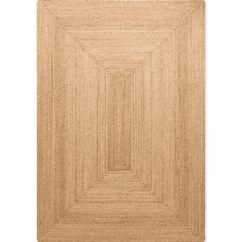 Handgeweven Jute Vloerkleed Juno - Bruin
