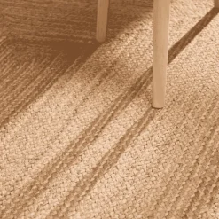 Handgeweven Jute Vloerkleed Juno - Bruin