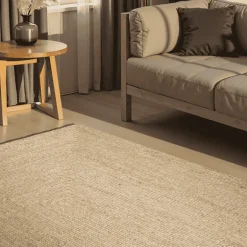 Handgeweven Jute Vloerkleed Juno - Crème