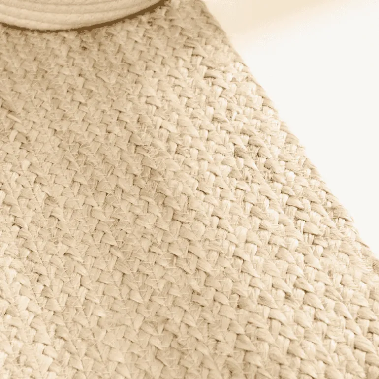 Handgeweven Jute Vloerkleed Juno - Crème