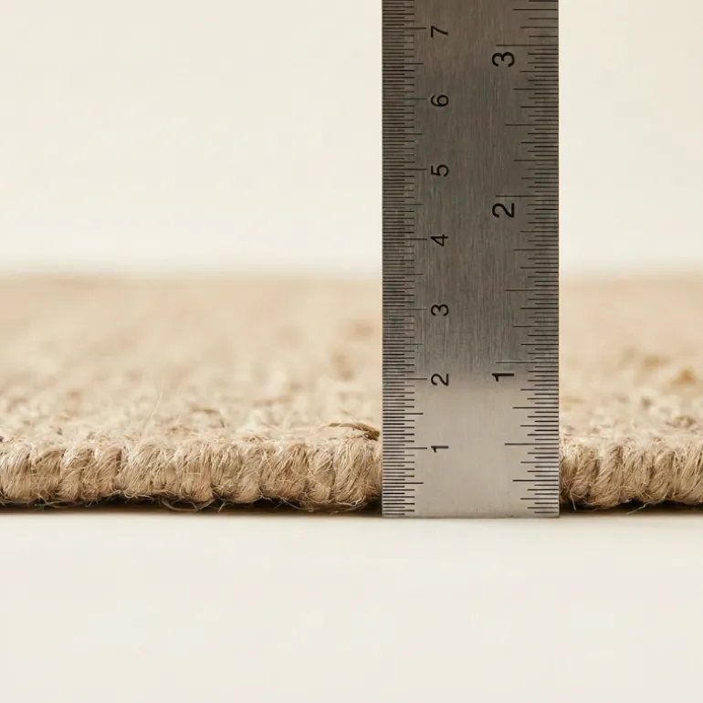 Handgeweven Jute Vloerkleed Rosalie - Creme
