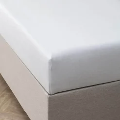 Hoeslaken - Bamboe Stretch - Wit