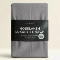 Hoeslaken - Mako Jersey Katoen - Taupe