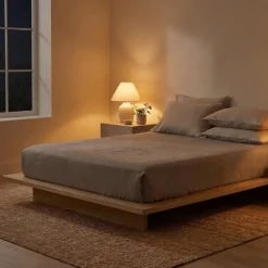 Hoeslaken Velvet - Taupe