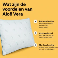 Hoofdkussen - Natural Aloë Vera