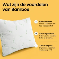 Hoofdkussen - Natural Bamboe