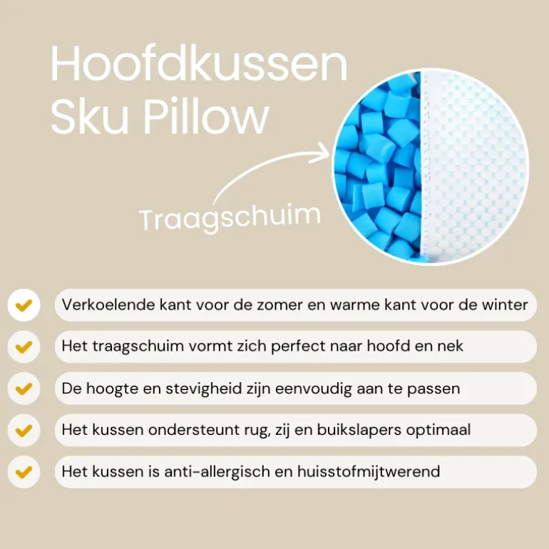 Hoofdkussen - Sky Pillow -