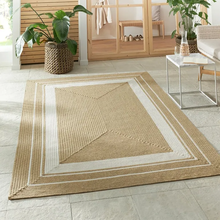 Jute Buitenkleed Braids - Beige