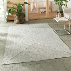 Jute Buitenkleed Braids - Grijs