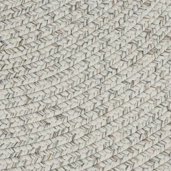 Jute Buitenkleed Braids Rond - Grijs