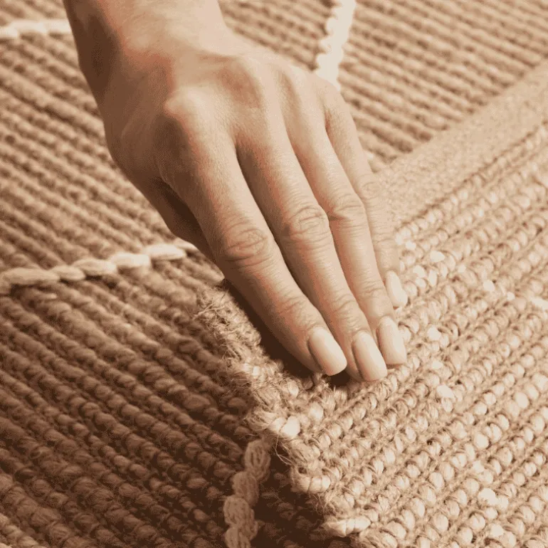 Jute Vloerkleed Kunu