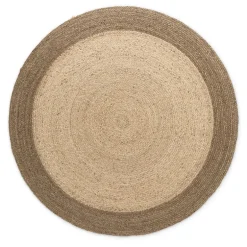 Jute Vloerkleed Looma Rond - Bruin