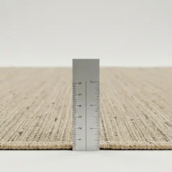 Jute Wol Katoen Vloerkleed - Beige