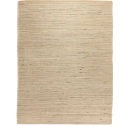 Jute Wol Katoen Vloerkleed - Beige