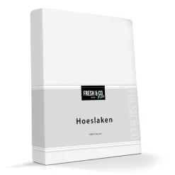 Kinder Hoeslaken - Katoen - Wit