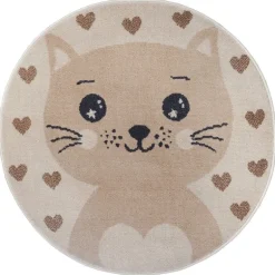 Kinderkleed Kitty Rond - Creme