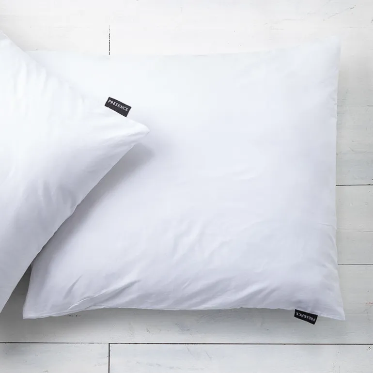 Kussenslopen Percale Katoen - 2-PACK - Wit