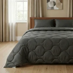 Lazy Dekbed Zonder Overtrek - Antraciet