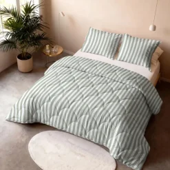 Lazy Dekbed Zonder Overtrek Cabana - Groen