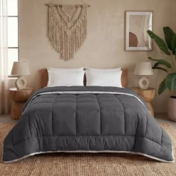 Lazy Dekbed Zonder Overtrek - 3D Air - Antraciet