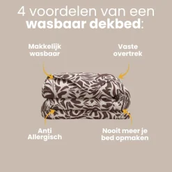 Lazy Dekbed Zonder Overtrek - Denzo