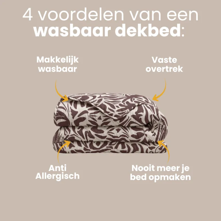 Lazy Dekbed Zonder Overtrek - Denzo