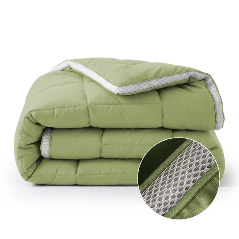 Lazy Dekbed Zonder Overtrek - 3D Air - Groen