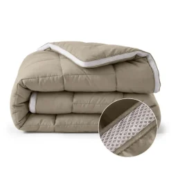 Lazy Dekbed Zonder Overtrek - 3D Air - Taupe