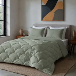 Lazy Dekbed Zonder Overtrek - Groen