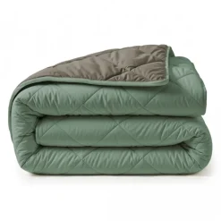 Lazy Dekbed Zonder Overtrek - Groen/Kaki