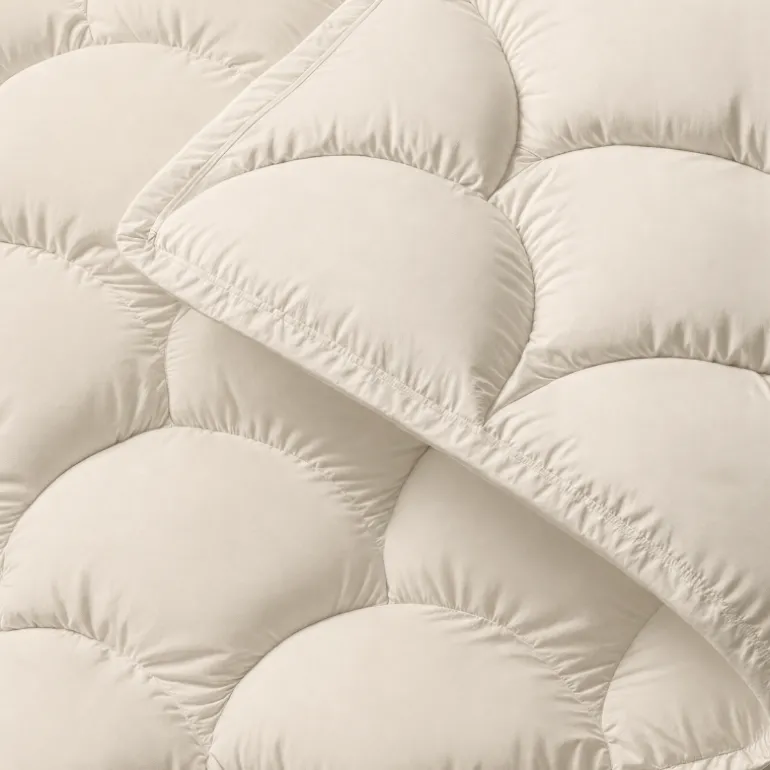 Lazy Dekbed Zonder Overtrek - Licht Taupe