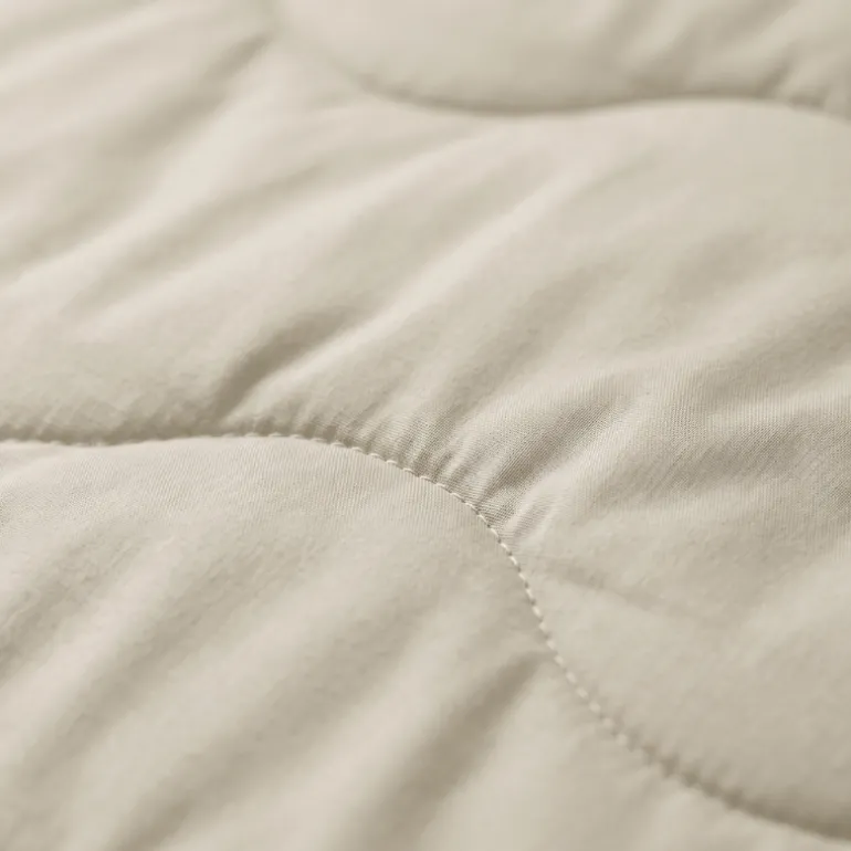 Lazy Dekbed Zonder Overtrek met Instopstrook - Katoen - Beige