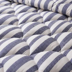 Lazy Dekbed Zonder Overtrek met Instopstrook - Katoen - Royal Stripe