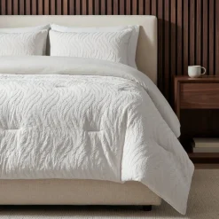 Lazy Dekbed Zonder Overtrek Rafa - Beige/Off-White